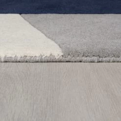 Dunelm Laken Geometric Wool Rug -Decorative Discount Store 30759189 alt03