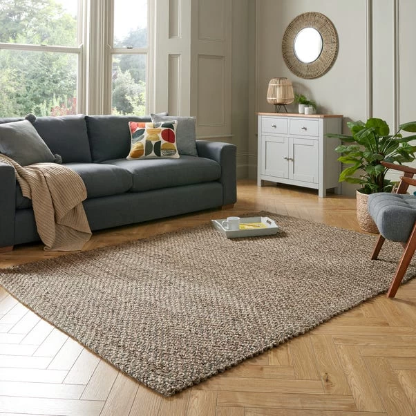 Dunelm Chunky Jute Woven Rug 1 Dunelm Chunky Jute Woven Rug