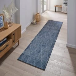 Dunelm Sheer Diamond Runner