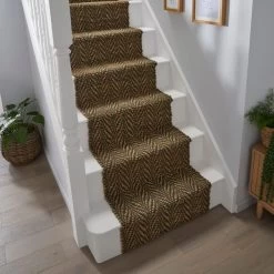Dunelm Jute Herringbone Stair Runner