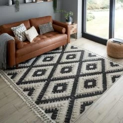 Dunelm Amezri Boho Square Rug