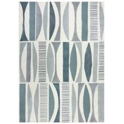 Dunelm Cuba Geometric Rug -Decorative Discount Store 30763740 alt01
