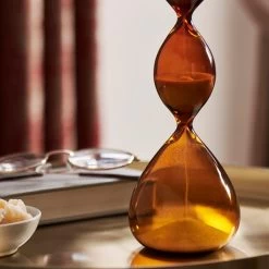 Dunelm Luxe Traveller Amber Sand Timer -Decorative Discount Store 30764870 alt01