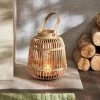Dunelm Natural Lantern 25cm
