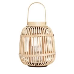 Dunelm Natural Lantern 25cm -Decorative Discount Store 30764891 alt03