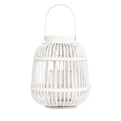 Dunelm White Lantern 25cm -Decorative Discount Store 30764892 alt03