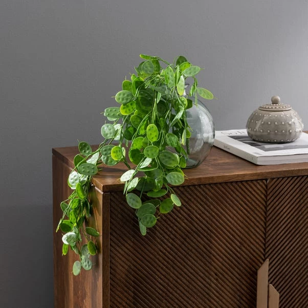 Dunelm Artificial Trailing Honesty Green 65cm 1 Dunelm Artificial Trailing Honesty Green 65cm