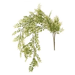 Dunelm Pack Of 12 Artificial Green Trailing Leaf Bush -Decorative Discount Store 30764953 alt02