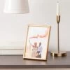 Dunelm Gold Easy Frame 7" X 5" (18cm X 13cm)
