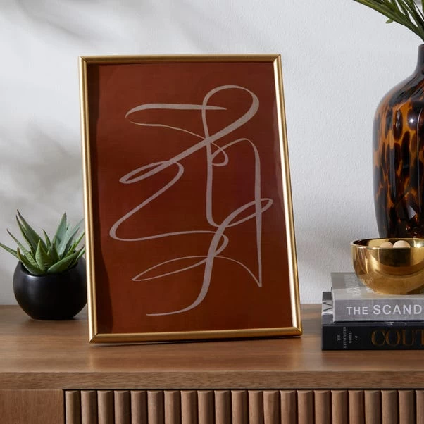 Dunelm Gold Easy Frame A4 12” X 8” (30cm X 21cm) 1 Dunelm Gold Easy Frame A4 12” X 8” (30cm X 21cm)