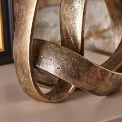 Dunelm Luxe Traveller Ornament Bronze 28cm -Decorative Discount Store 30765959 alt01