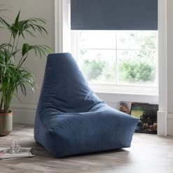 Dunelm Bristol Navy Beanbag Chair