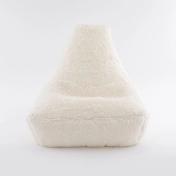 Dunelm Snowball White Beanbag Chair 2 Dunelm Snowball White Beanbag Chair - Image 2