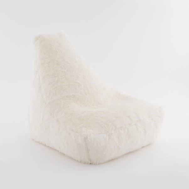 Dunelm Snowball White Beanbag Chair 3 Dunelm Snowball White Beanbag Chair - Image 3