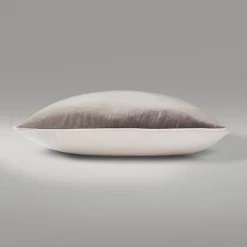 Dunelm Reversible Velour Cushion Charcoal -Decorative Discount Store 30766425 alt03