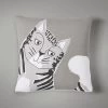 Dunelm Cat Printed Cushion