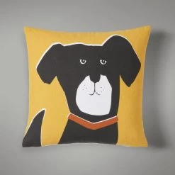 Dunelm Dog Printed Cushion