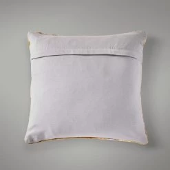 Dunelm Opulent Velvet Cushion Gold -Decorative Discount Store 30766430 alt02