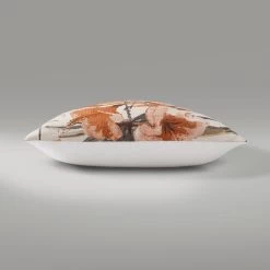 Dunelm Natural Leaf Tapestry Cushion -Decorative Discount Store 30766456 alt03