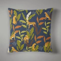 Dunelm Printed Jungle Cushion Cover -Decorative Discount Store 30766458 alt02