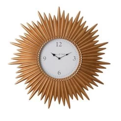 Dunelm Luxe Traveller Starburst Clock 60cm -Decorative Discount Store 30766814 alt02