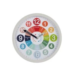 Dunelm Tell The Time Large Clock 30cm -Decorative Discount Store 30766819 alt02
