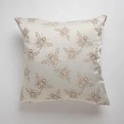 Dunelm Jacquard Bees Cushion