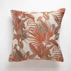 Dunelm Leaf Floral Cushion Cover -Decorative Discount Store 30767139 alt02