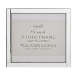 Dunelm Diamante Photo Frame 20" X 18" (50cm X 45cm) -Decorative Discount Store 30767210 alt02