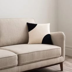 Dunelm Clarabelle Black Cushion -Decorative Discount Store 30767379 alt02