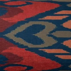 Dunelm Luxe Traveller Ikat Rectangular Cushion -Decorative Discount Store 30767404 alt03