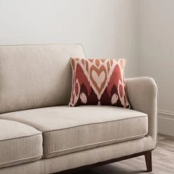 Dunelm Luxe Traveller Ikat Square Cushion