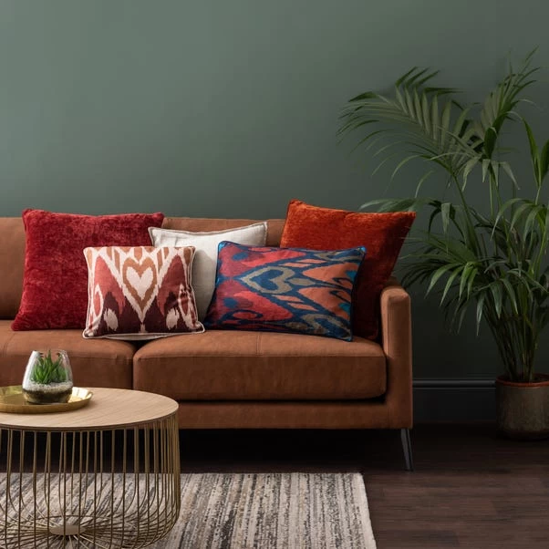 Dunelm Luxe Traveller Ikat Square Cushion 5 Dunelm Luxe Traveller Ikat Square Cushion - Image 5