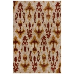 Dunelm Luxe Ikat Chenille Flatweave Rug -Decorative Discount Store 30767879 alt01