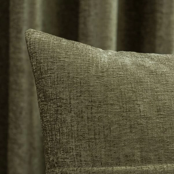 Dunelm Chenille Pleat Cushion 2 Dunelm Chenille Pleat Cushion - Image 2