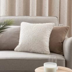 Dunelm Damask Cut Velvet Cushion -Decorative Discount Store 30769413 alt02