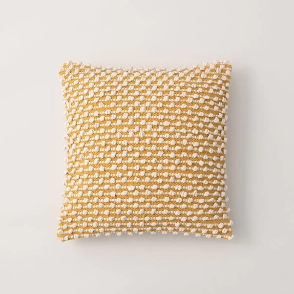 Dunelm Jersey Bobble Square Cushion 2 Dunelm Jersey Bobble Square Cushion - Image 2