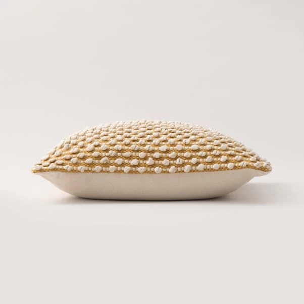 Dunelm Jersey Bobble Square Cushion 4 Dunelm Jersey Bobble Square Cushion - Image 4