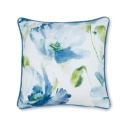 Dunelm Watercolour Floral Cushion -Decorative Discount Store 30772760 alt02