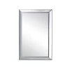 Dunelm Rectangle Bevelled Wall Mirror, 71x46cm