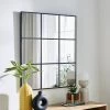 Dunelm Apartment Window Mirror, 85x70cm