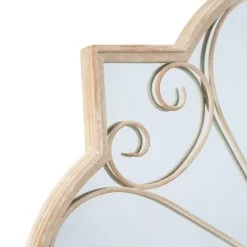 Dunelm Rose Petal Round Garden Mirror 90cm -Decorative Discount Store 30780672 alt03