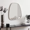 Dunelm Pebble Mirror Silver 50x40cm