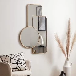 Dunelm Curves Multi Shape Wall Mirror