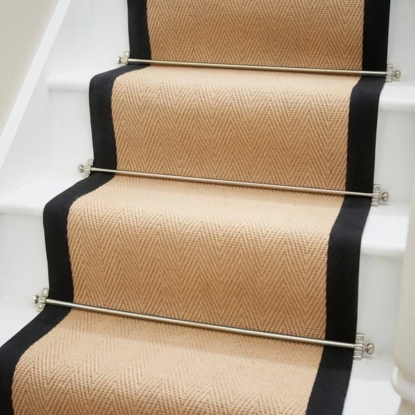 Dunelm Stair Rod Silver Ball Finials 2 Dunelm Stair Rod Silver Ball Finials - Image 2