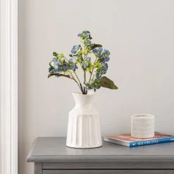 Dunelm Blue Pansy Bundle 38cm