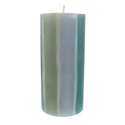 Dunelm Decorative Pillar Candle Blue -Decorative Discount Store 30791656 alt03
