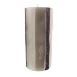 Dunelm Decorative Pillar Candle Monochrome -Decorative Discount Store 30791657 alt03