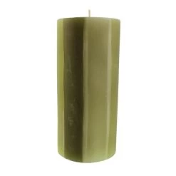 Dunelm Decorative Pillar Candle Green -Decorative Discount Store 30791658 alt03