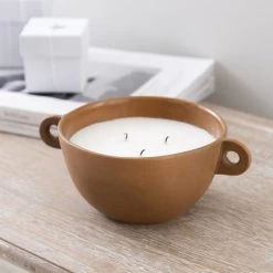 Dunelm Artisan Multiwick Candle Walnut & Sage -Decorative Discount Store 30791660 alt02